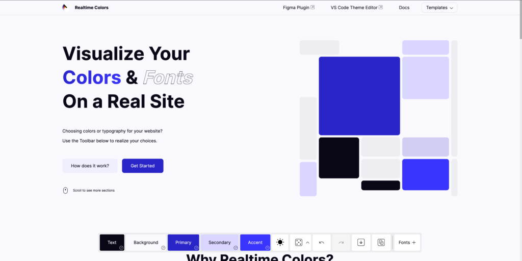 how to choose a color palette for a website